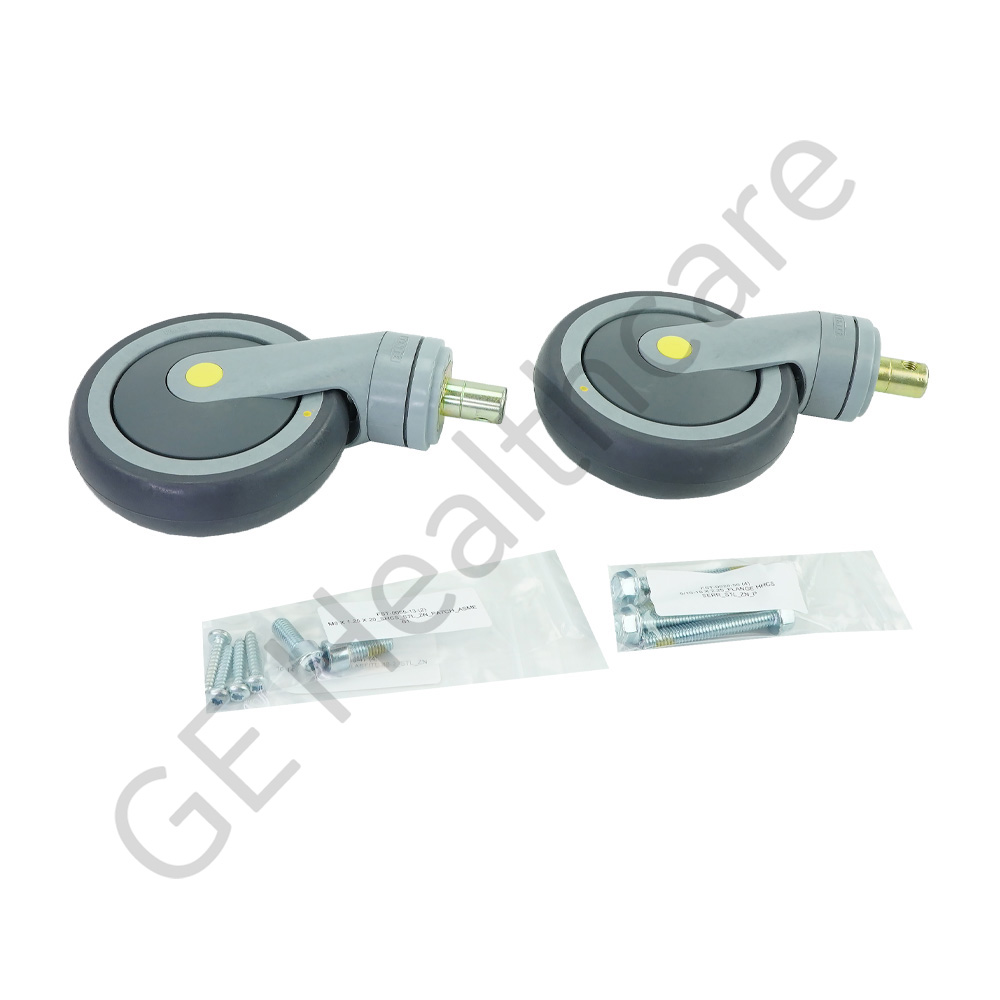 2 Swivel Conductive Caster Kit without Brakes 2 Swivel Conductive Caster Kit without Brakes