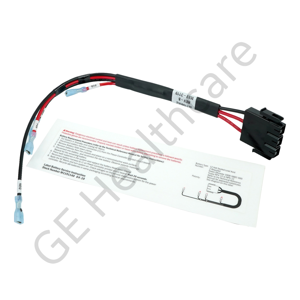 Assembly Harness Power Supply to Battery 4AH Assembly Harness Power Supply to Battery 4AH