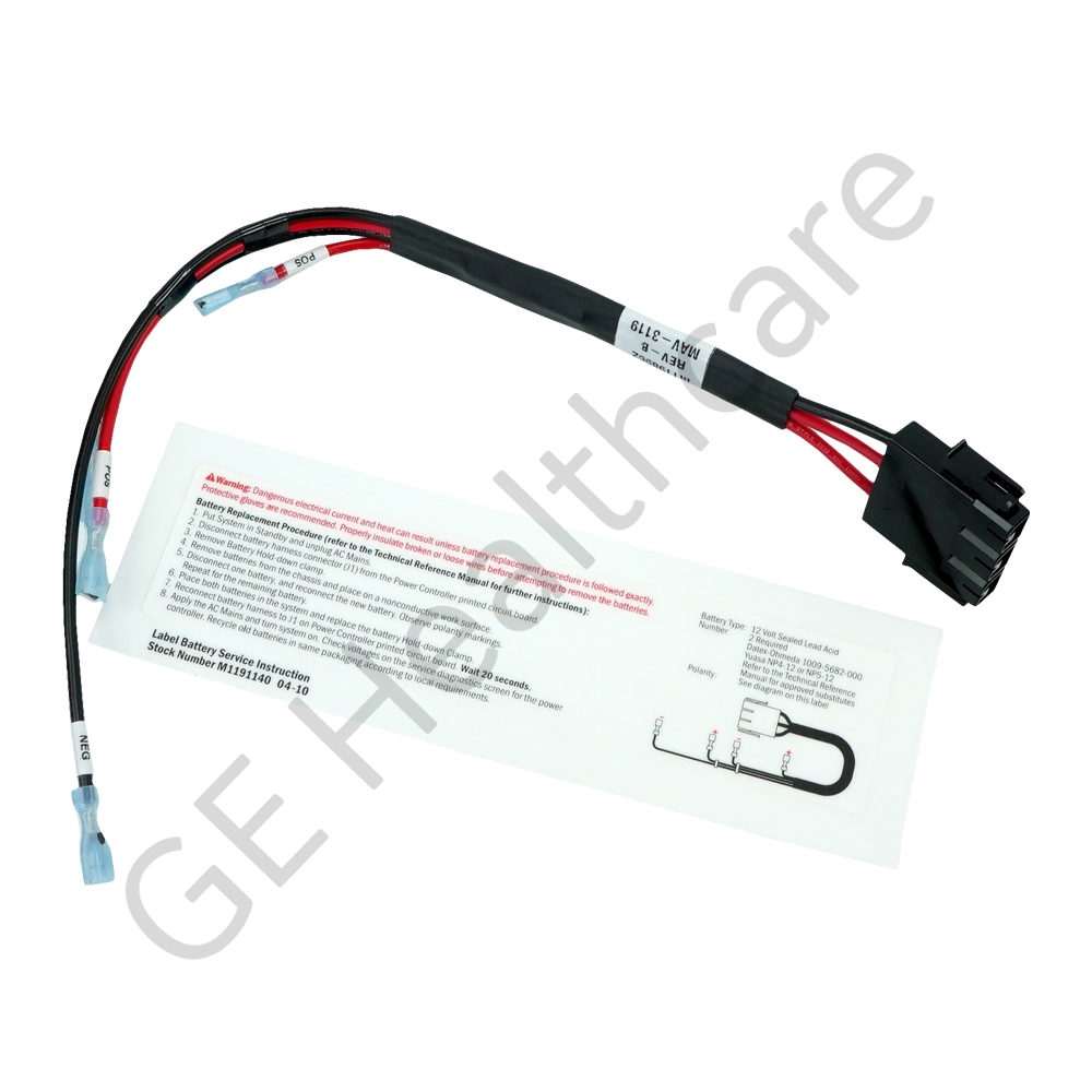 Assembly Harness Power Supply to Battery 4AH Assembly Harness Power Supply to Battery 4AH